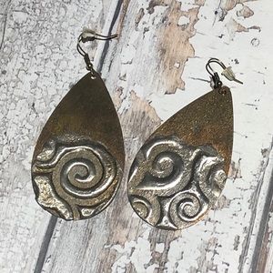 Stamped Earrings